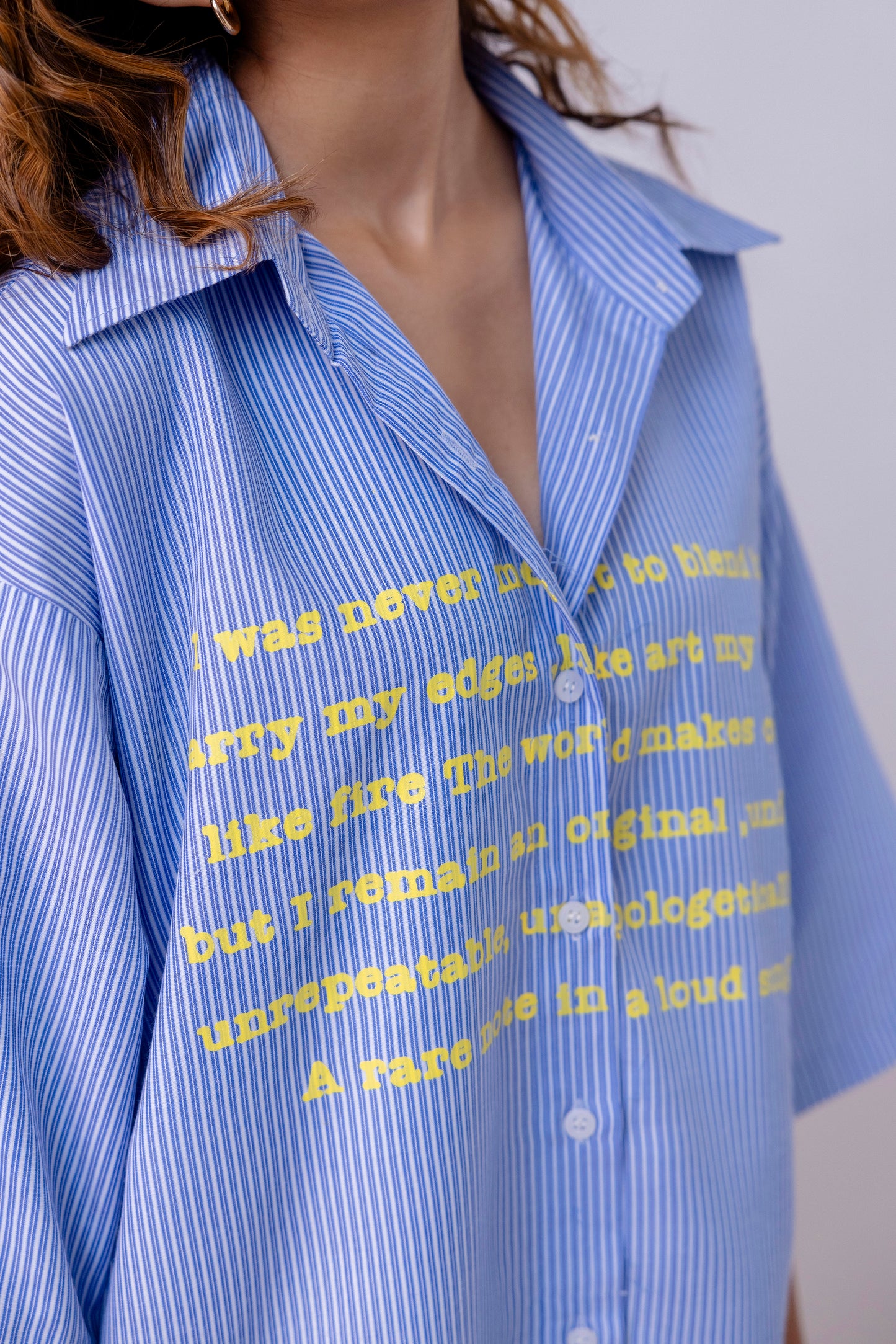 The Bleauprint shirt