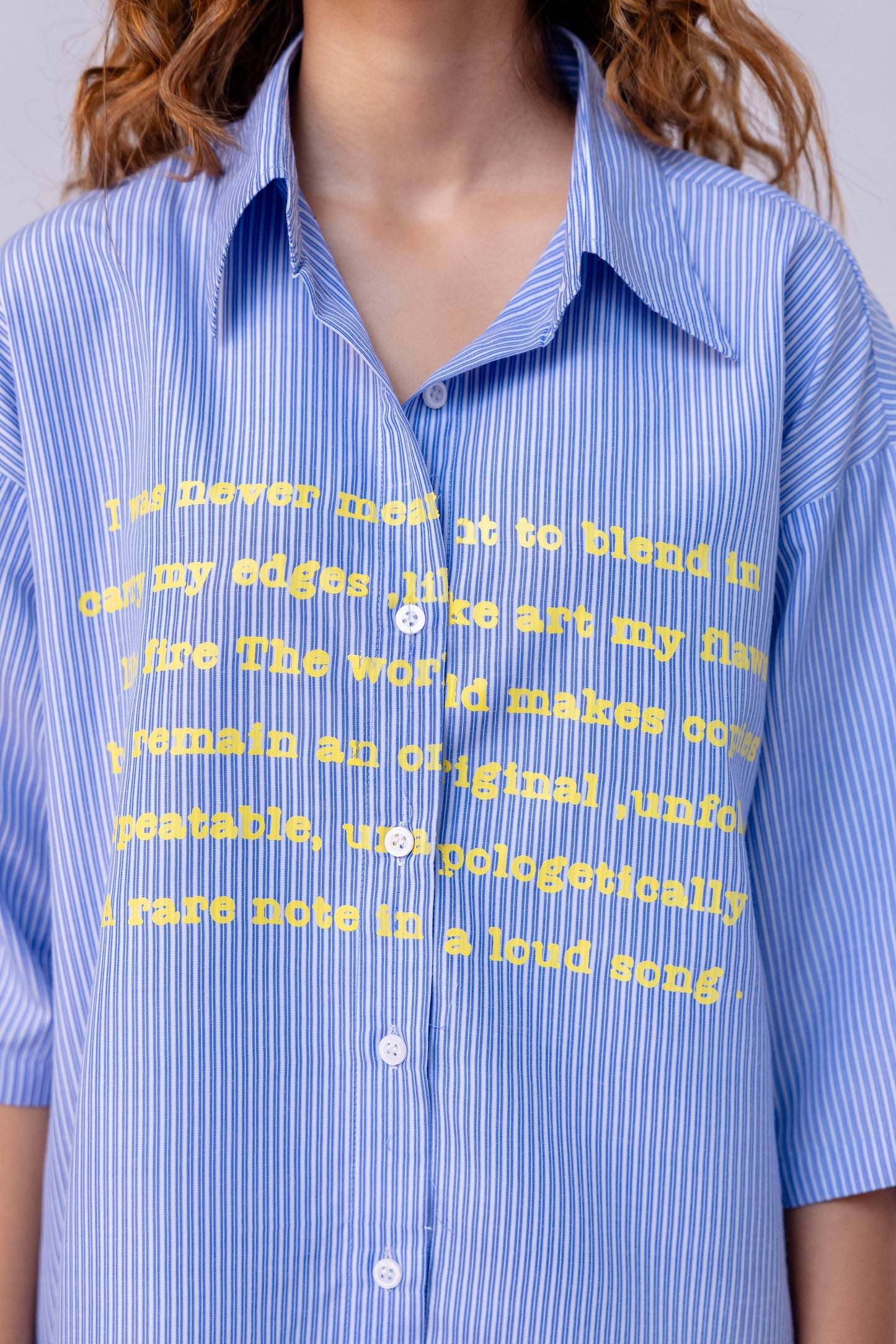The Bleauprint shirt