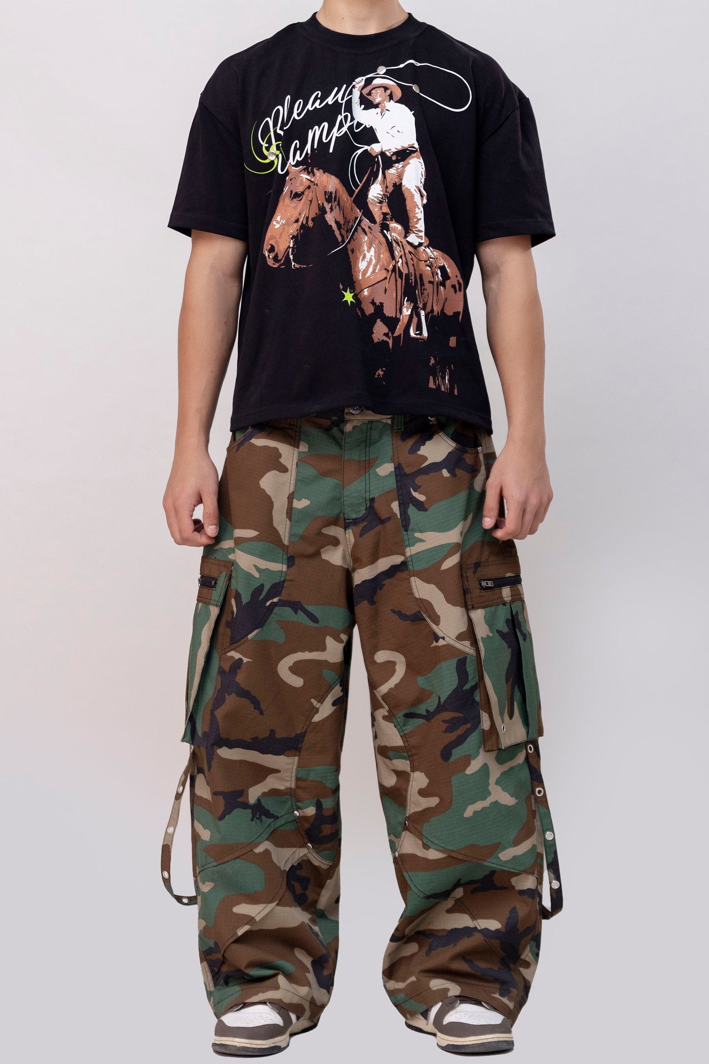 COWBOY BLACK T-SHIRT