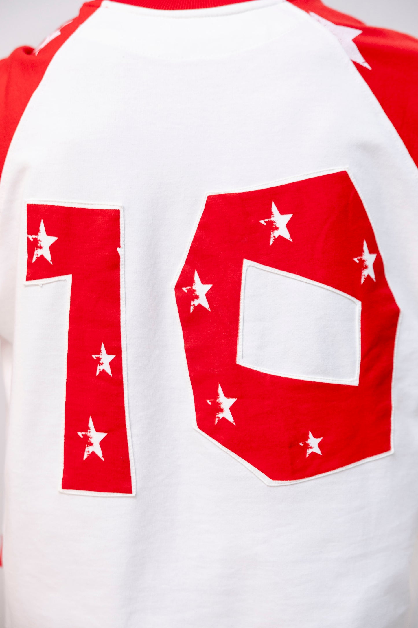 Red Full Sleeve Raglan T-shirt