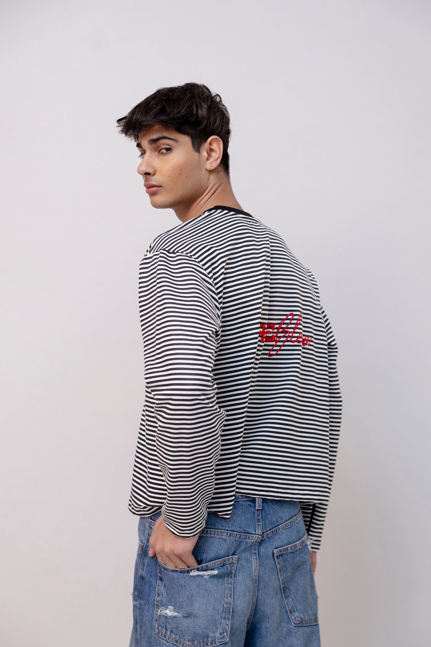 Black and White Stripes T-shirt