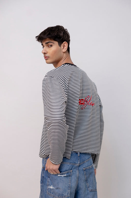 Black and White Stripes T-shirt