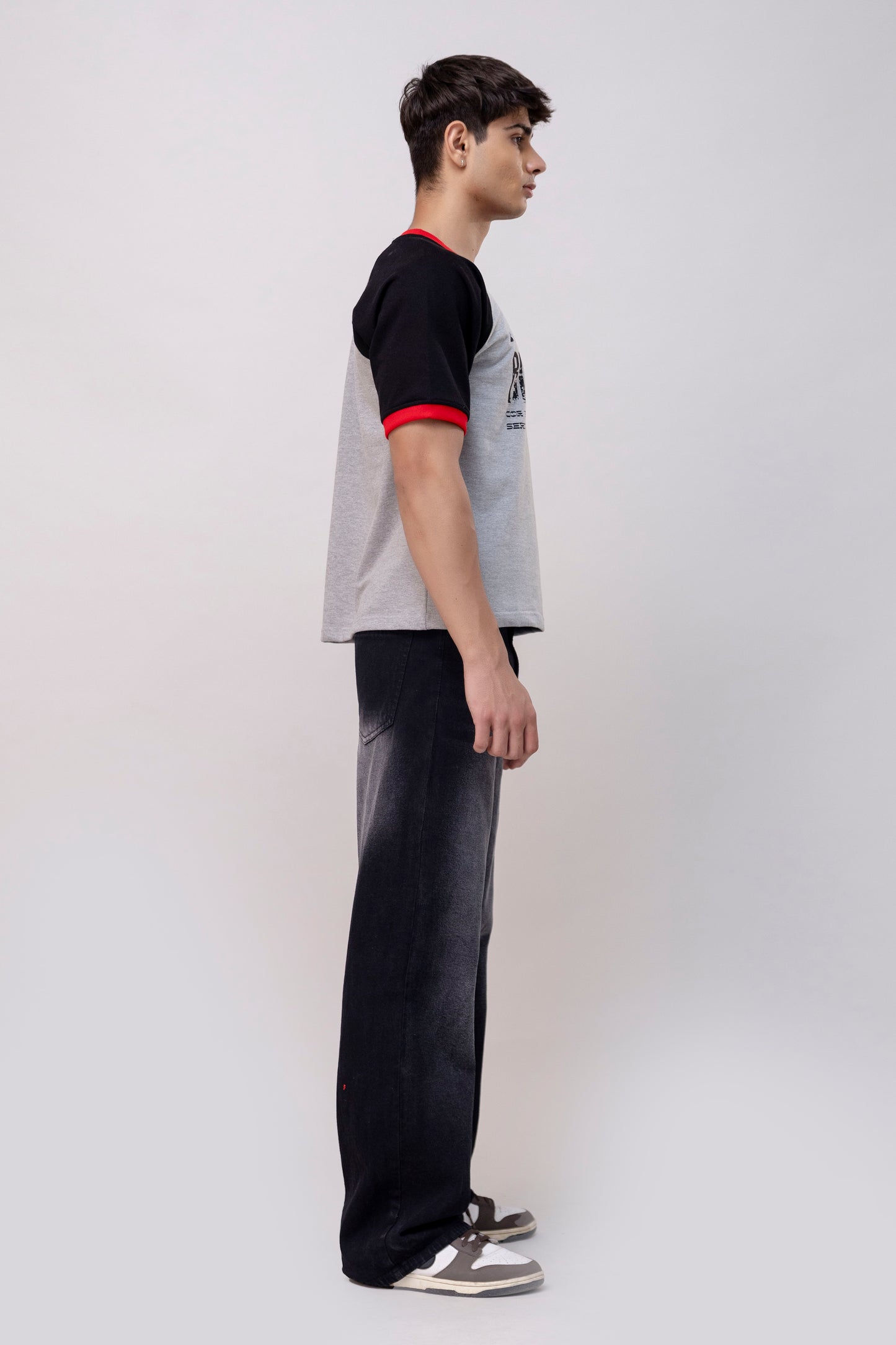 Grey Raglan T-shirt