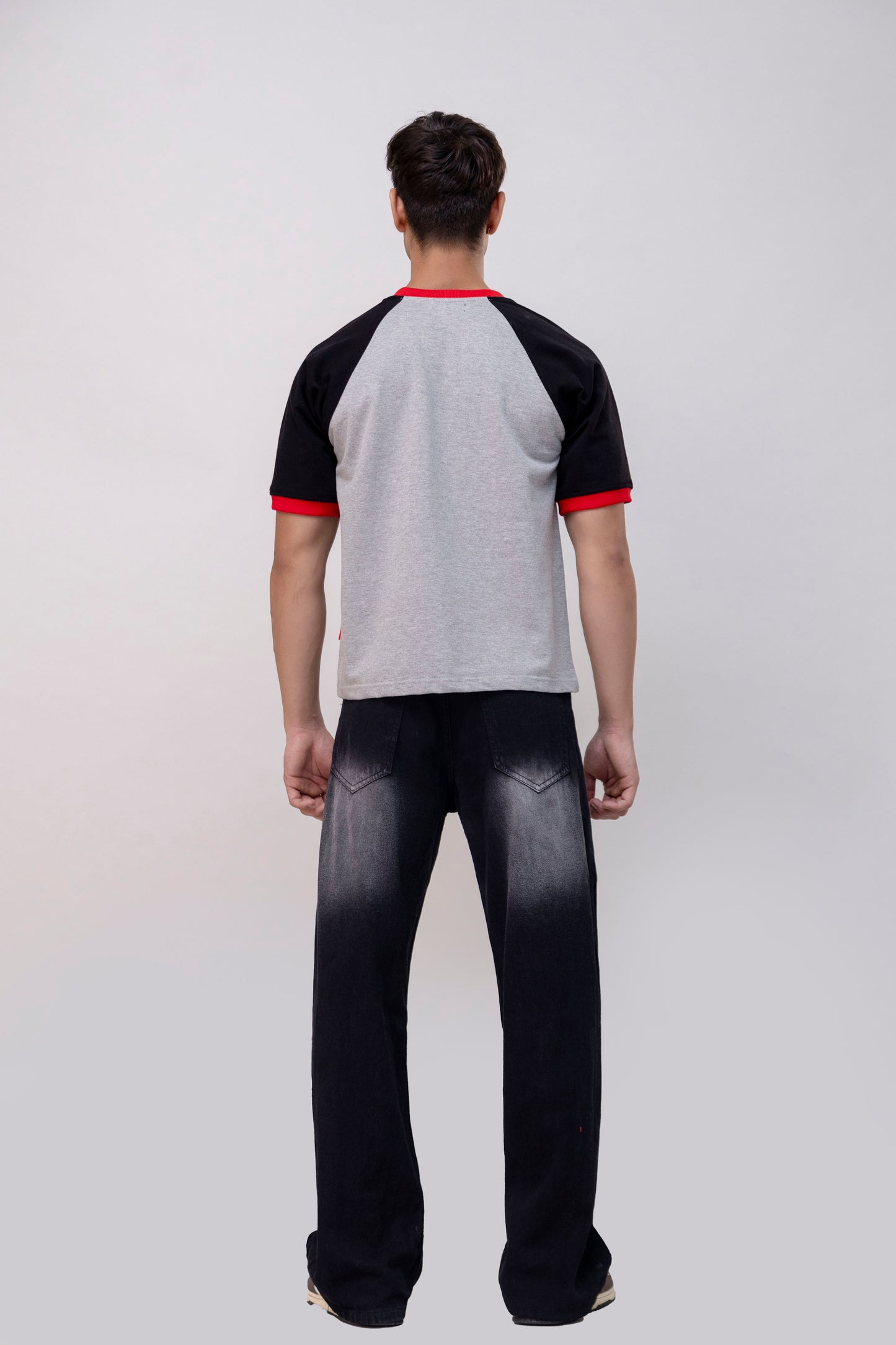 Grey Raglan T-shirt