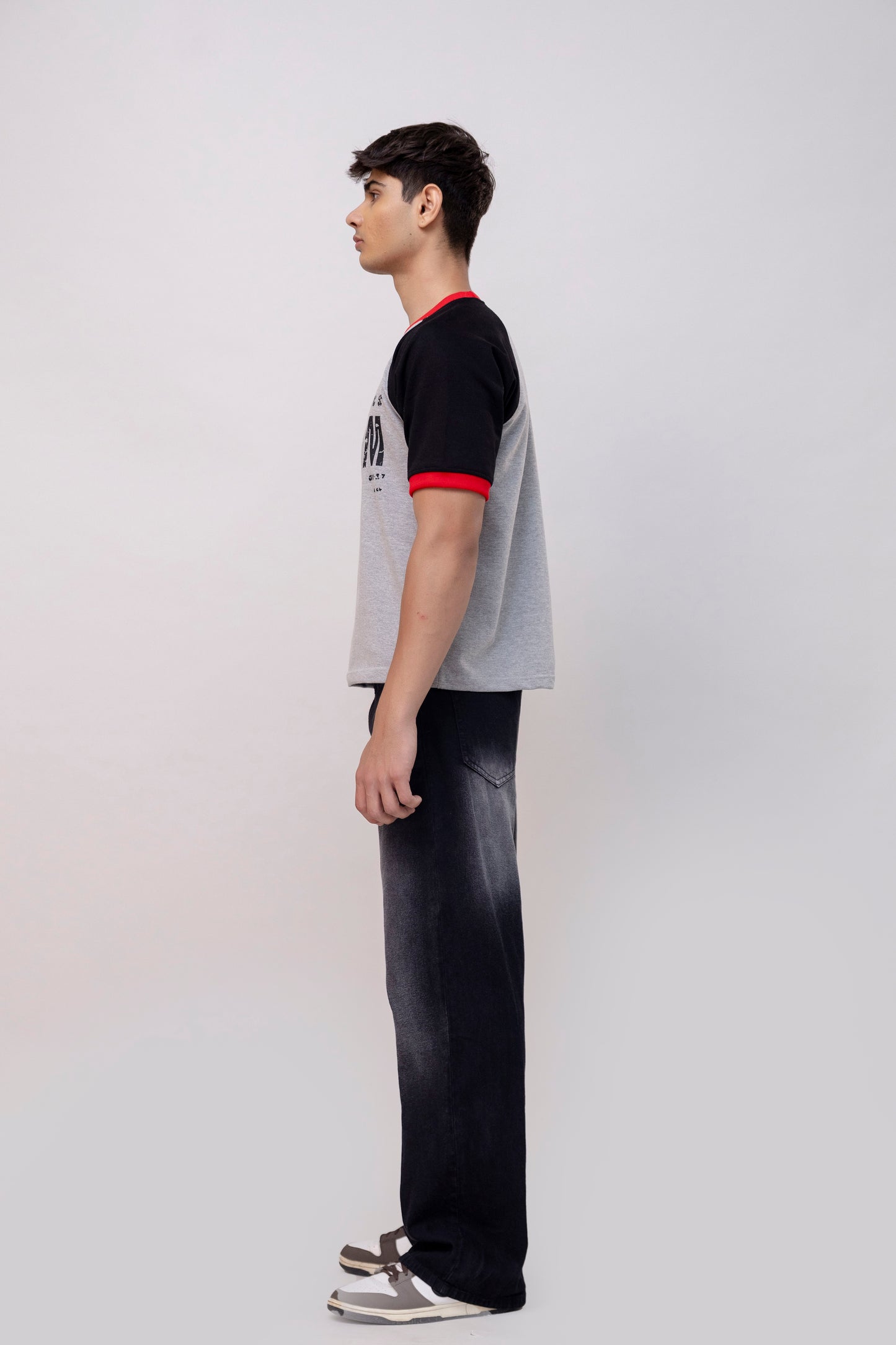 Grey Raglan T-shirt
