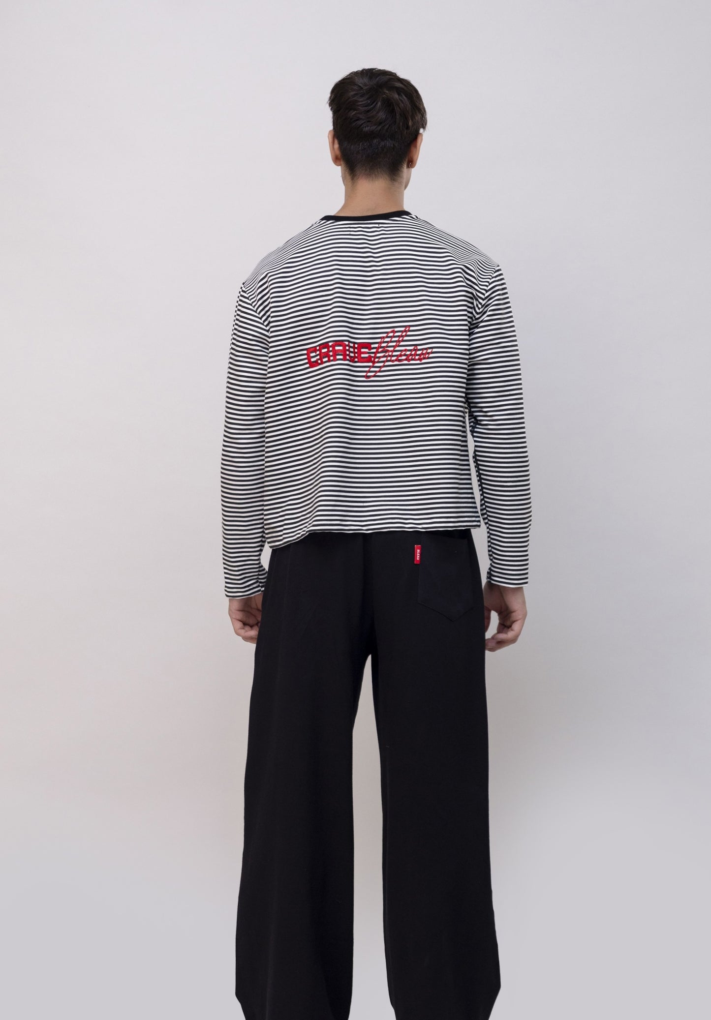 co-rd set (B/W + sweatpants )