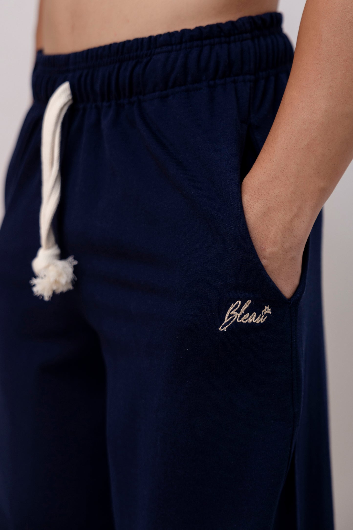 Navy sweatpants