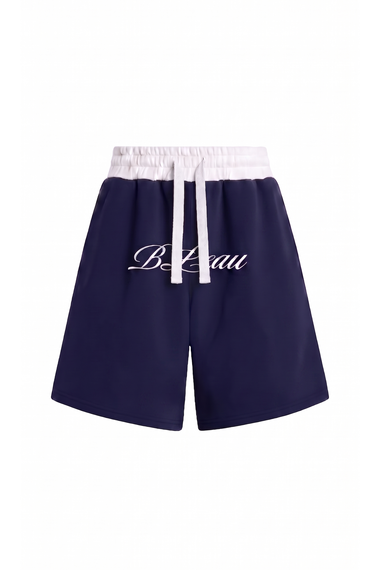 Navy sweatshorts