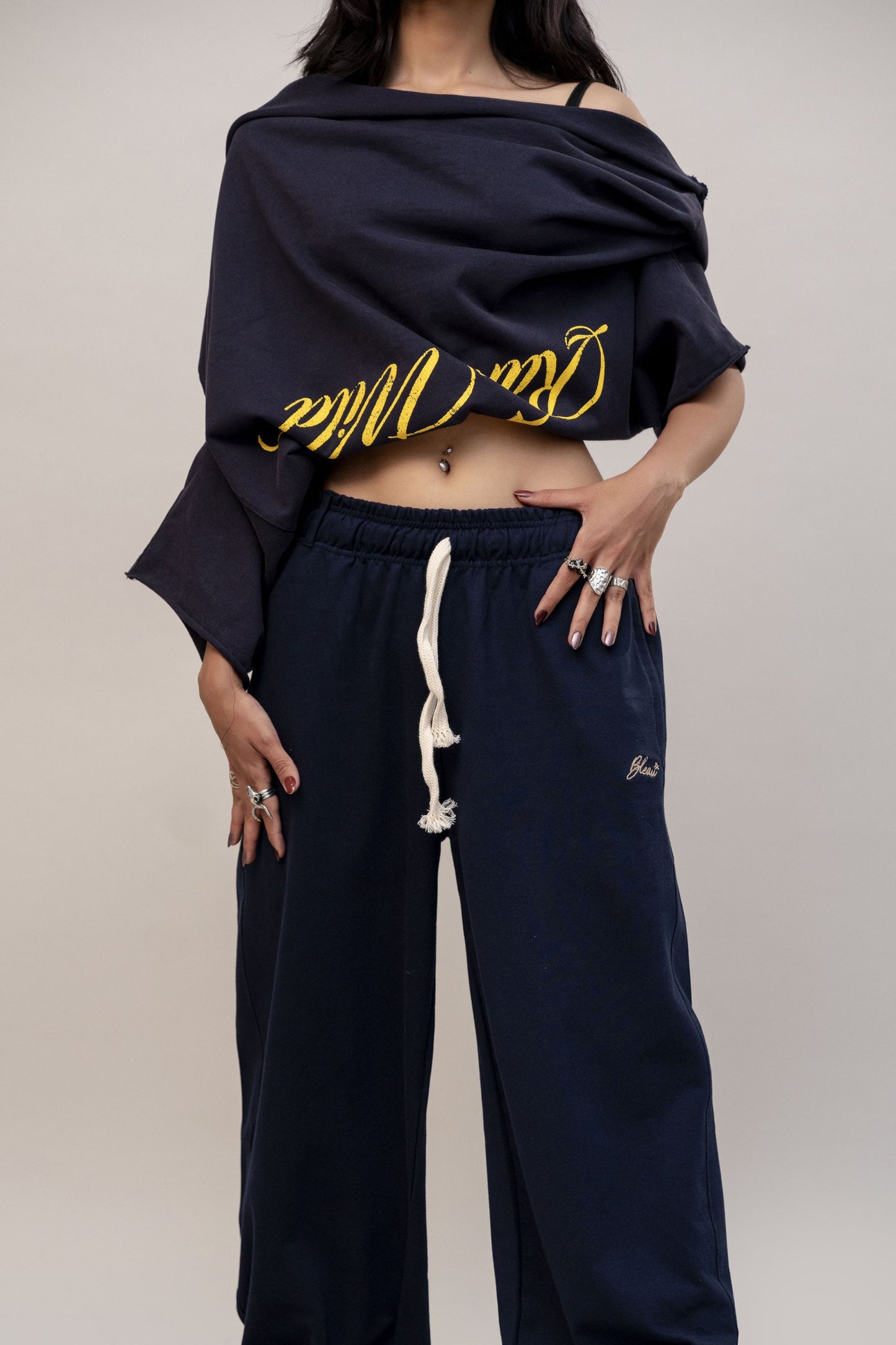 Navy Sweatpants