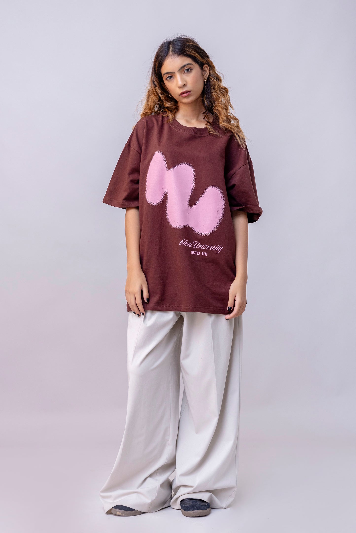 Pink macchiato tshirt