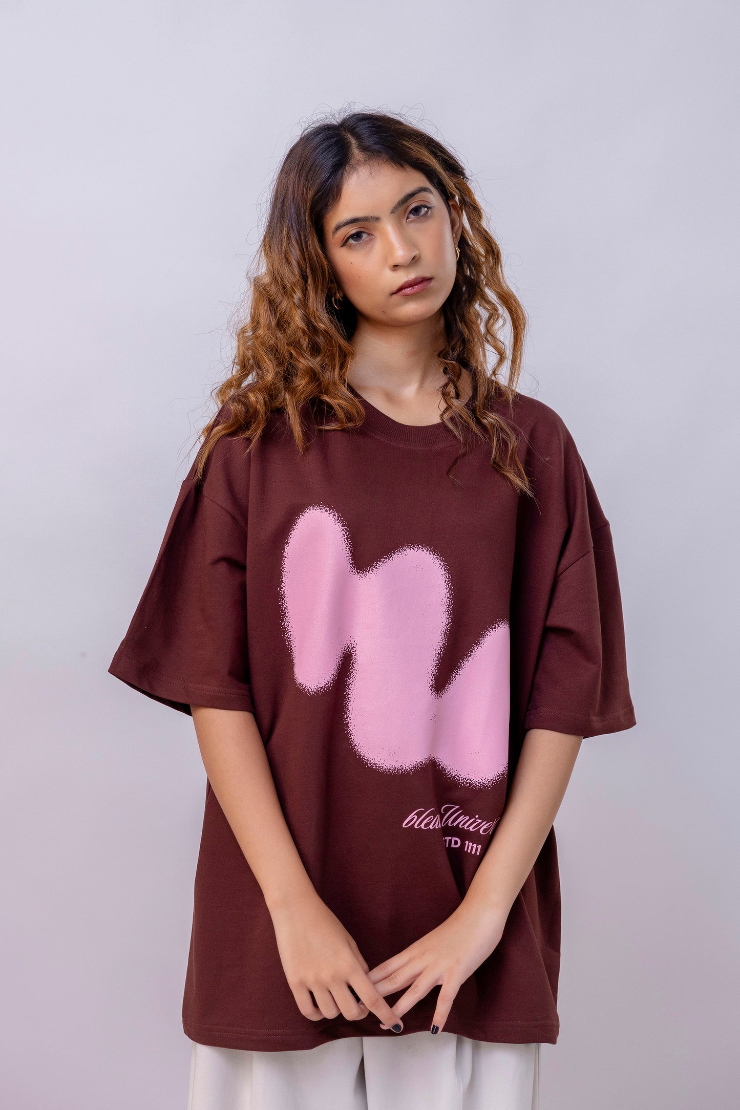 Pink macchiato tshirt