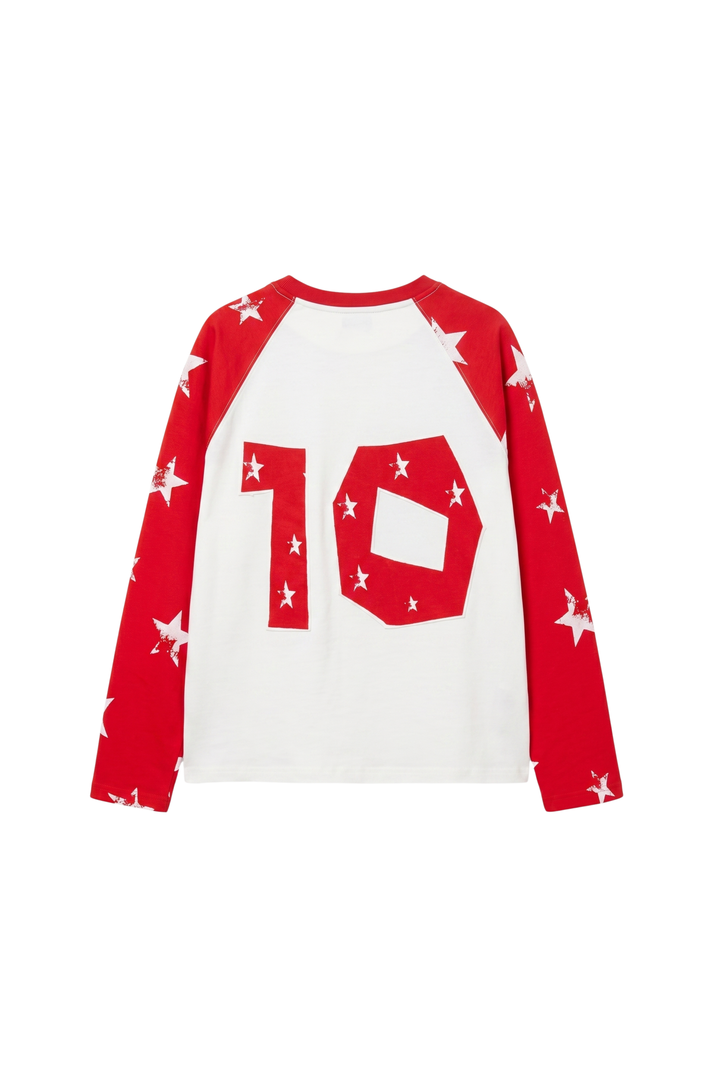 Red Full Sleeve Raglan T-shirt