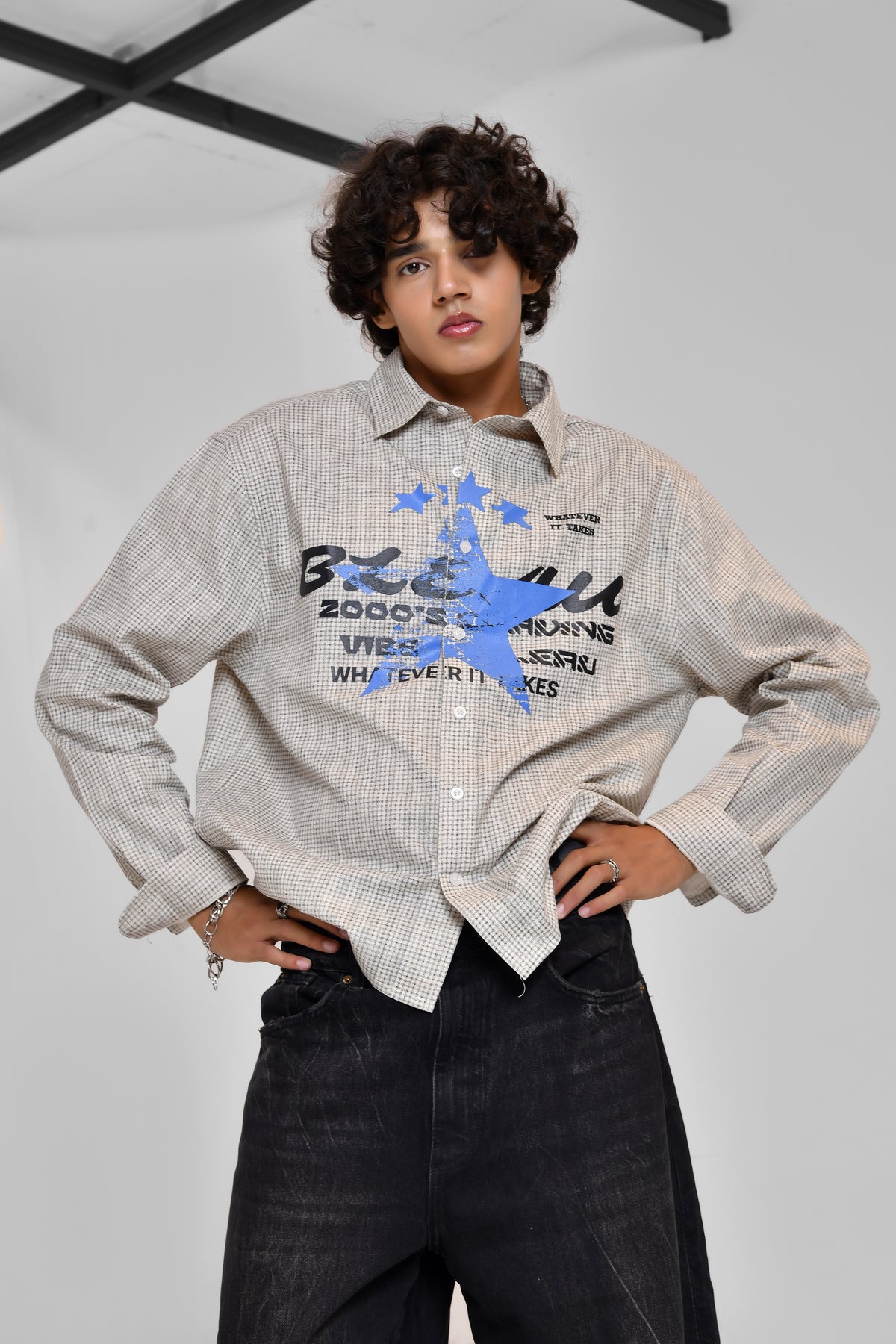 Beige Star Shirt