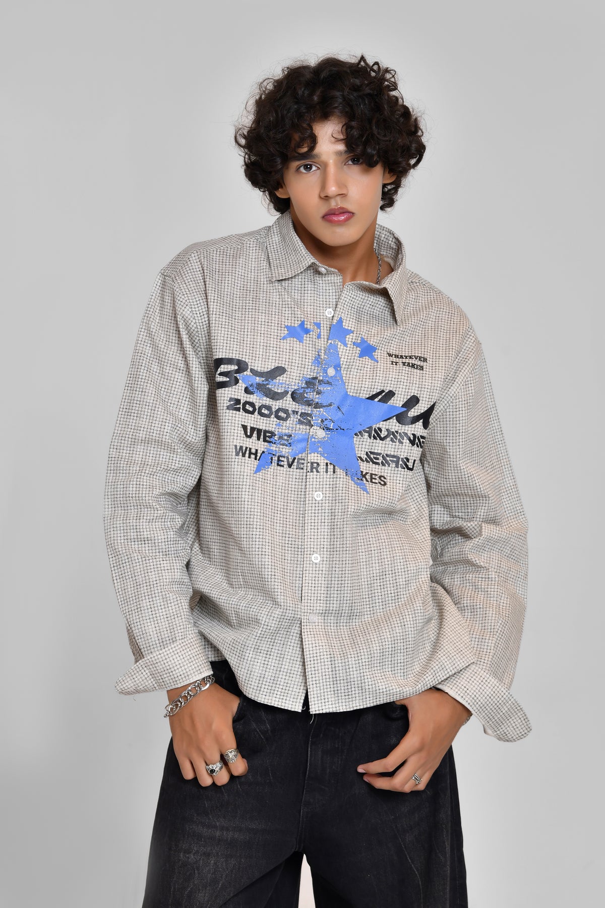 Beige Star Shirt