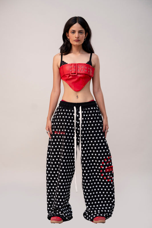 BLACK STAR SWEATPANT