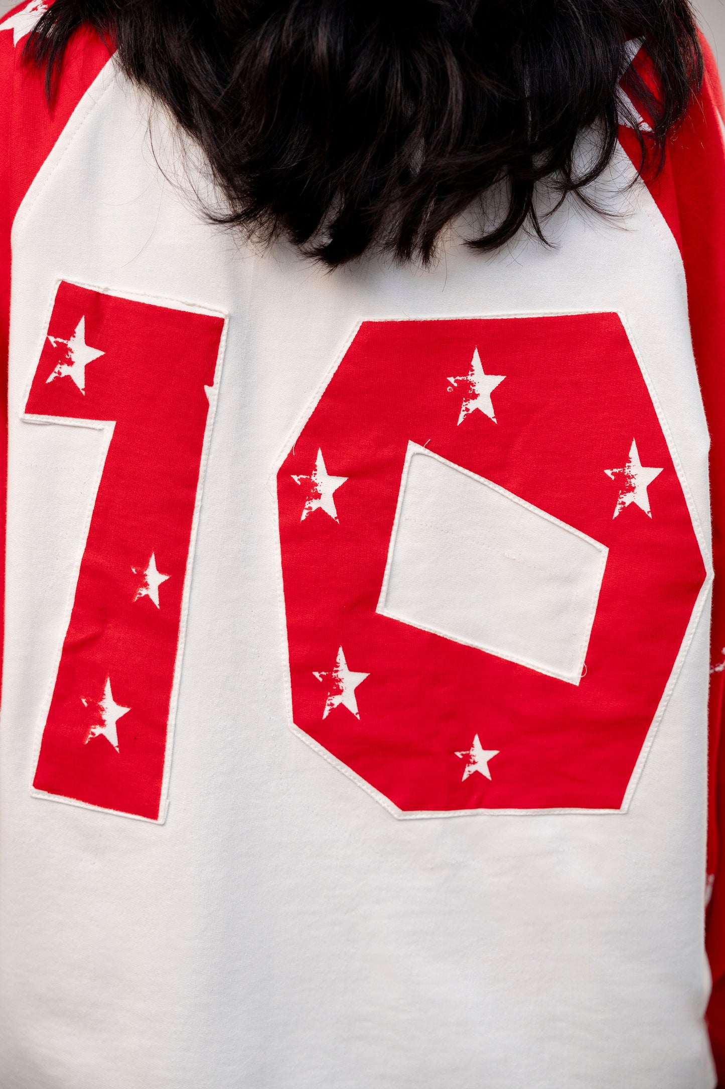 Red Full Sleeve Raglan T-shirt