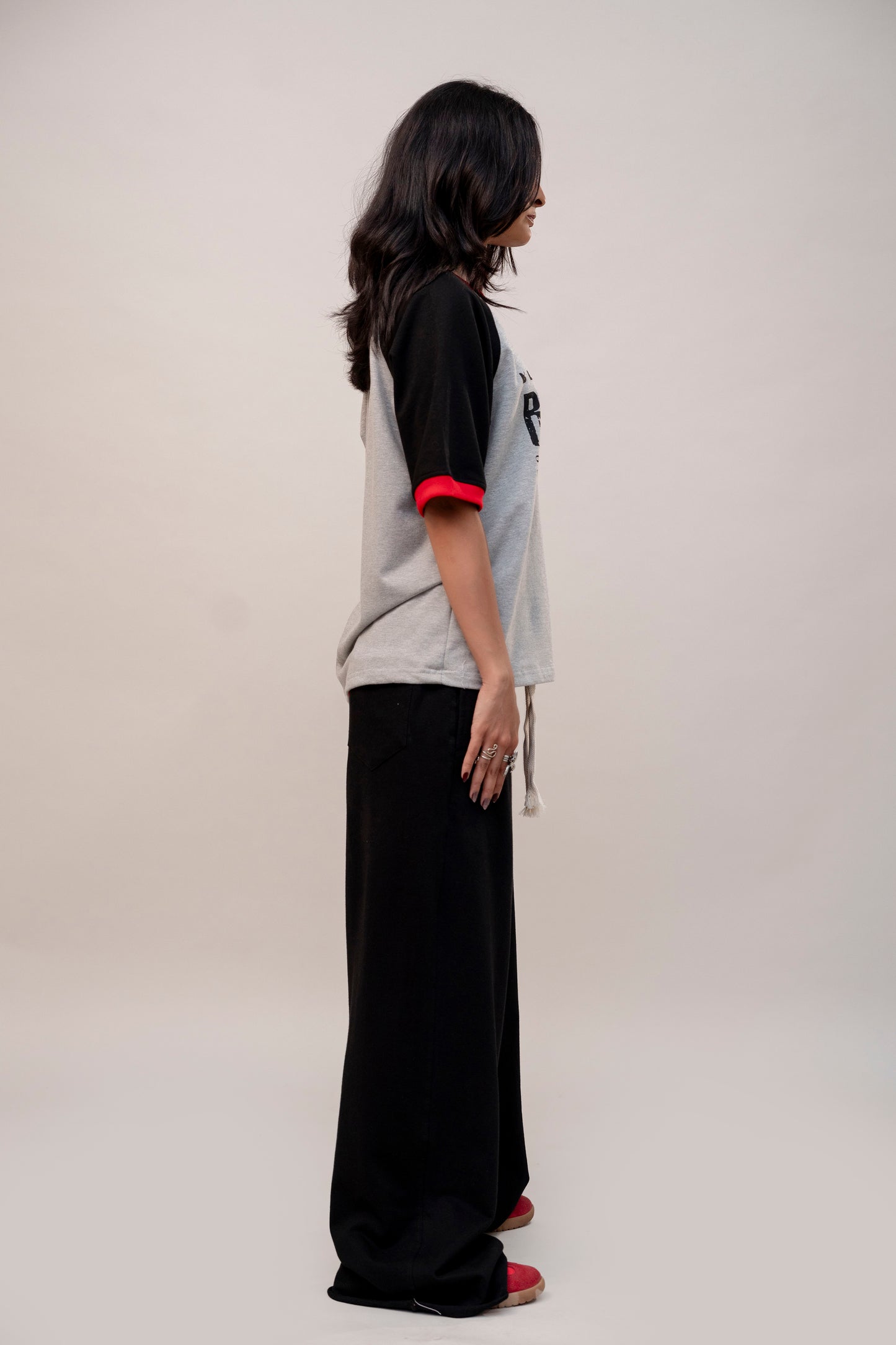 Grey Raglan T-shirt