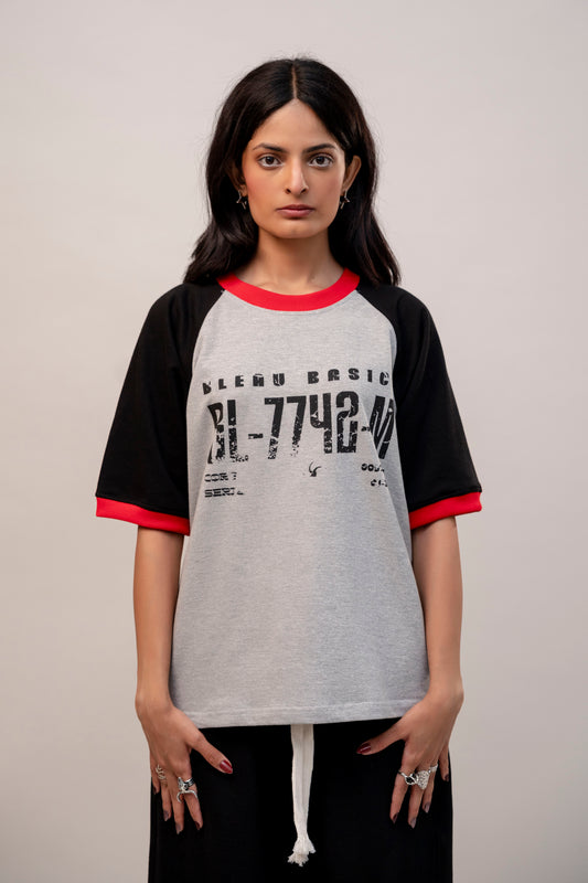 Grey Raglan T-shirt