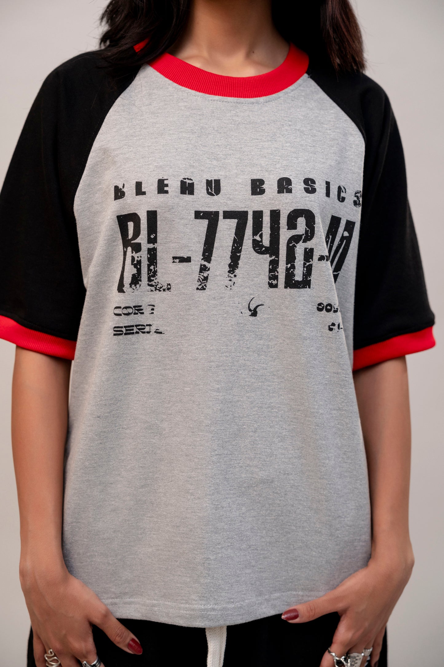 Grey Raglan T-shirt