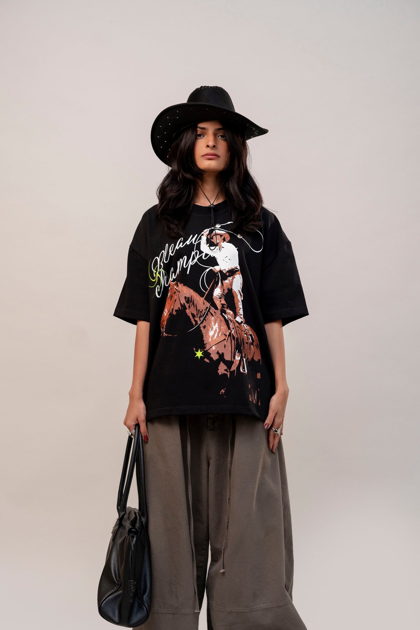 COWBOY BLACK T-shirt