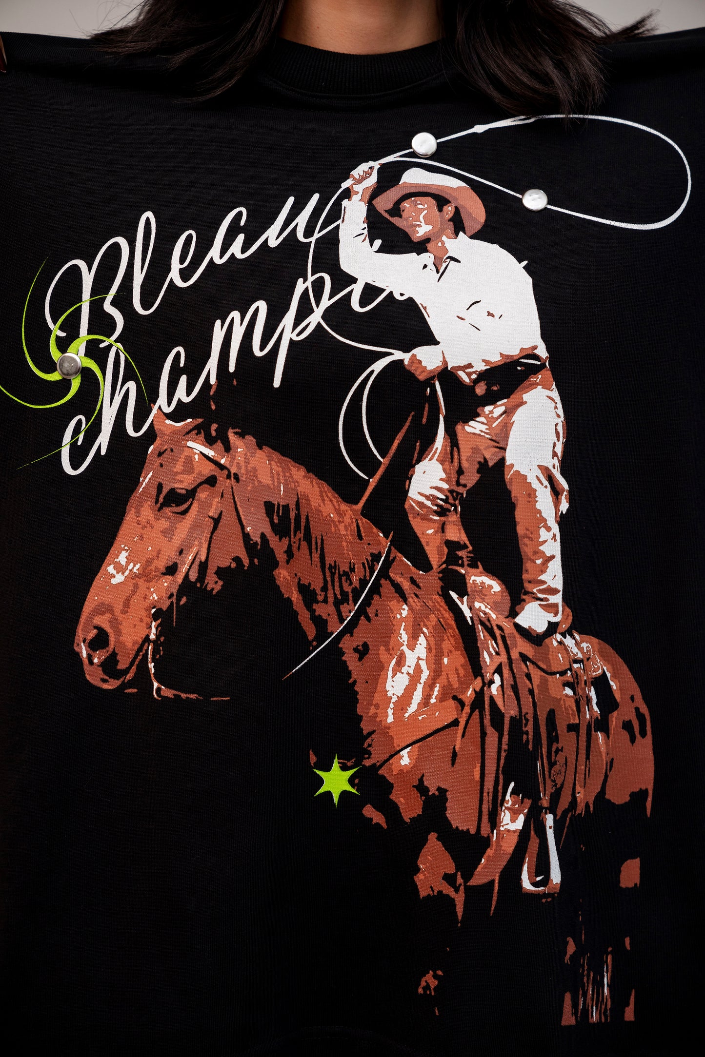 COWBOY BLACK T-shirt