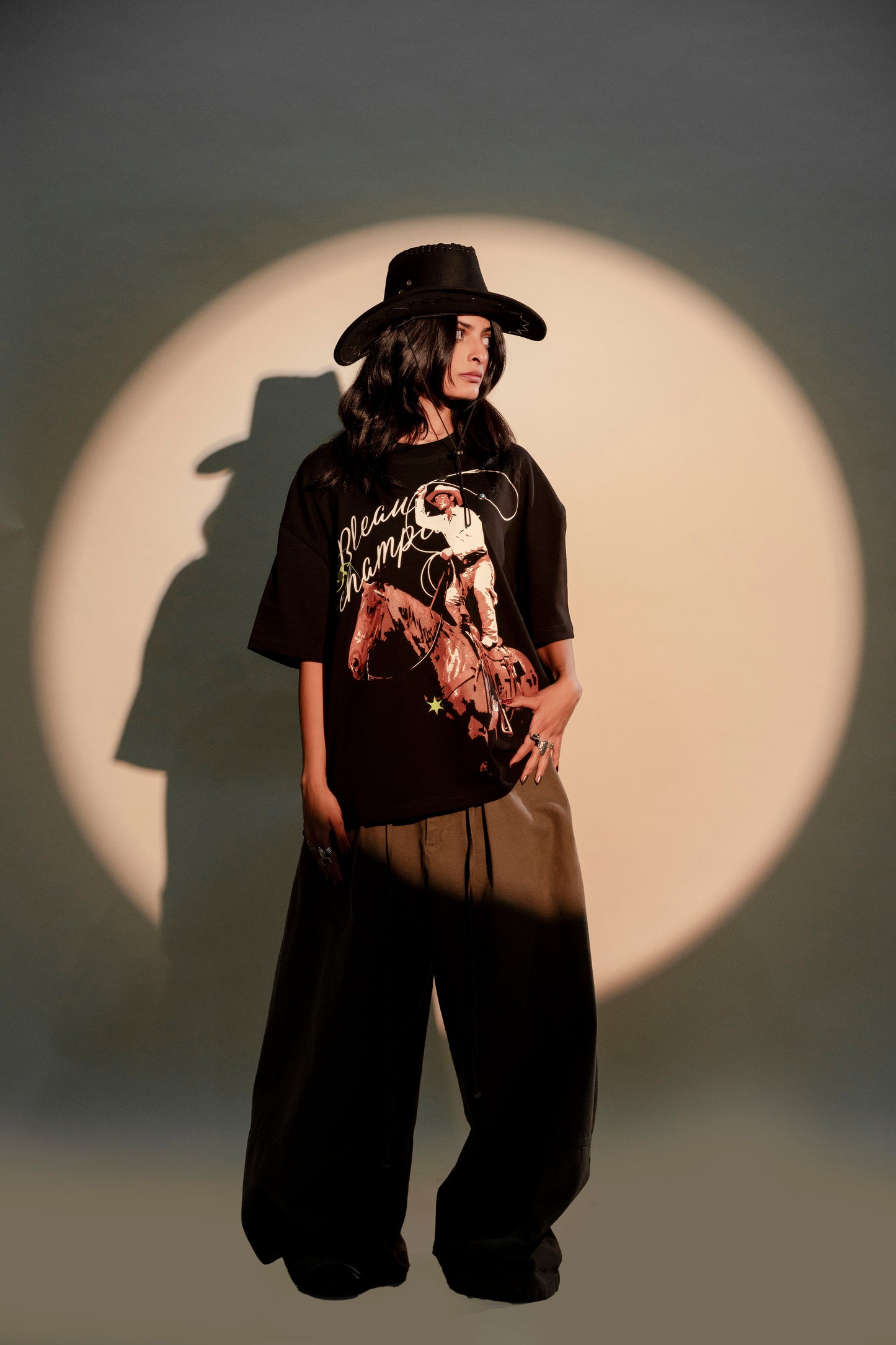 COWBOY BLACK T-shirt