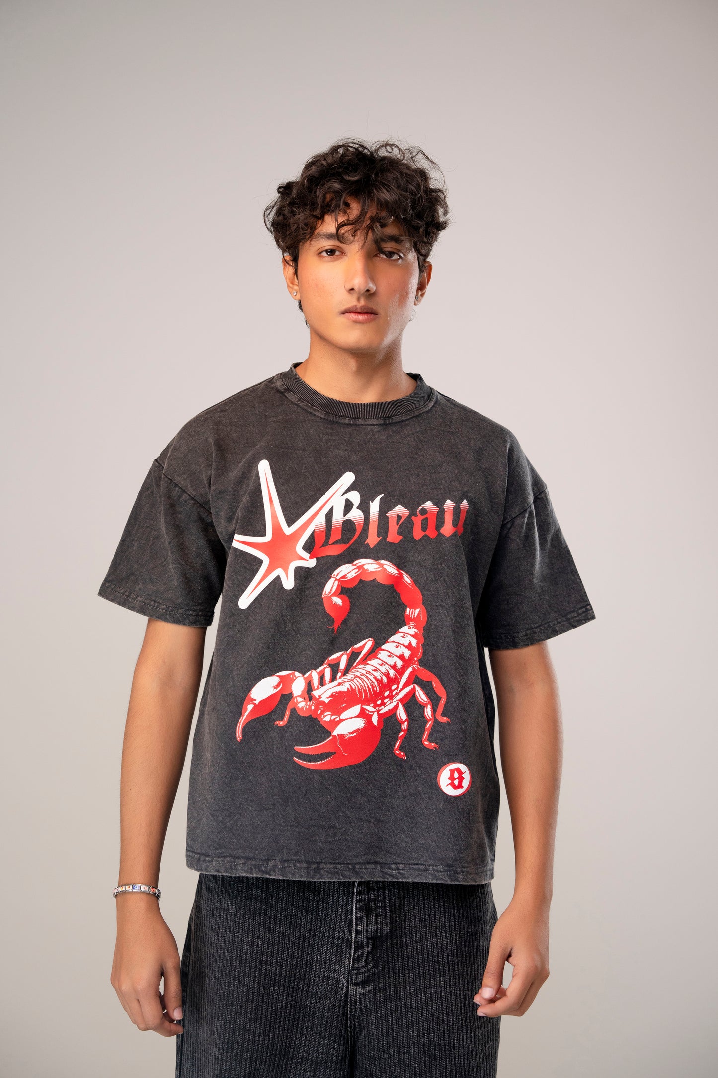 Red Scorpio tee