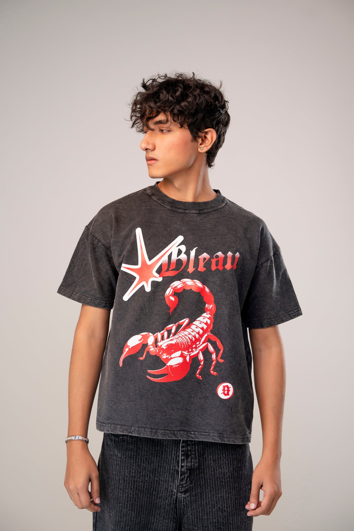 Red Scorpio tee