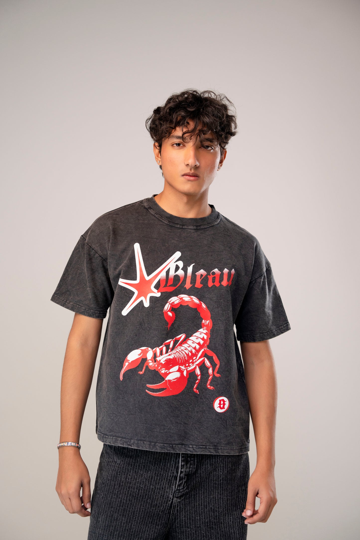 Red Scorpio tee