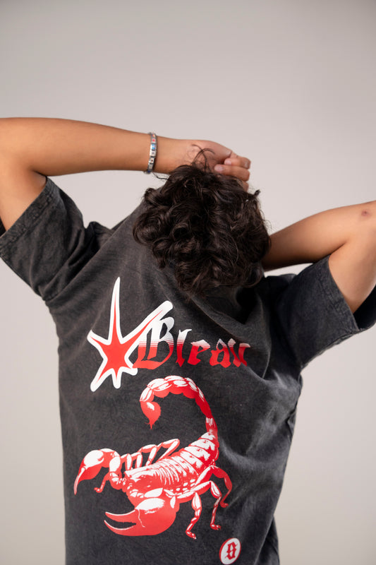 Red Scorpio tee