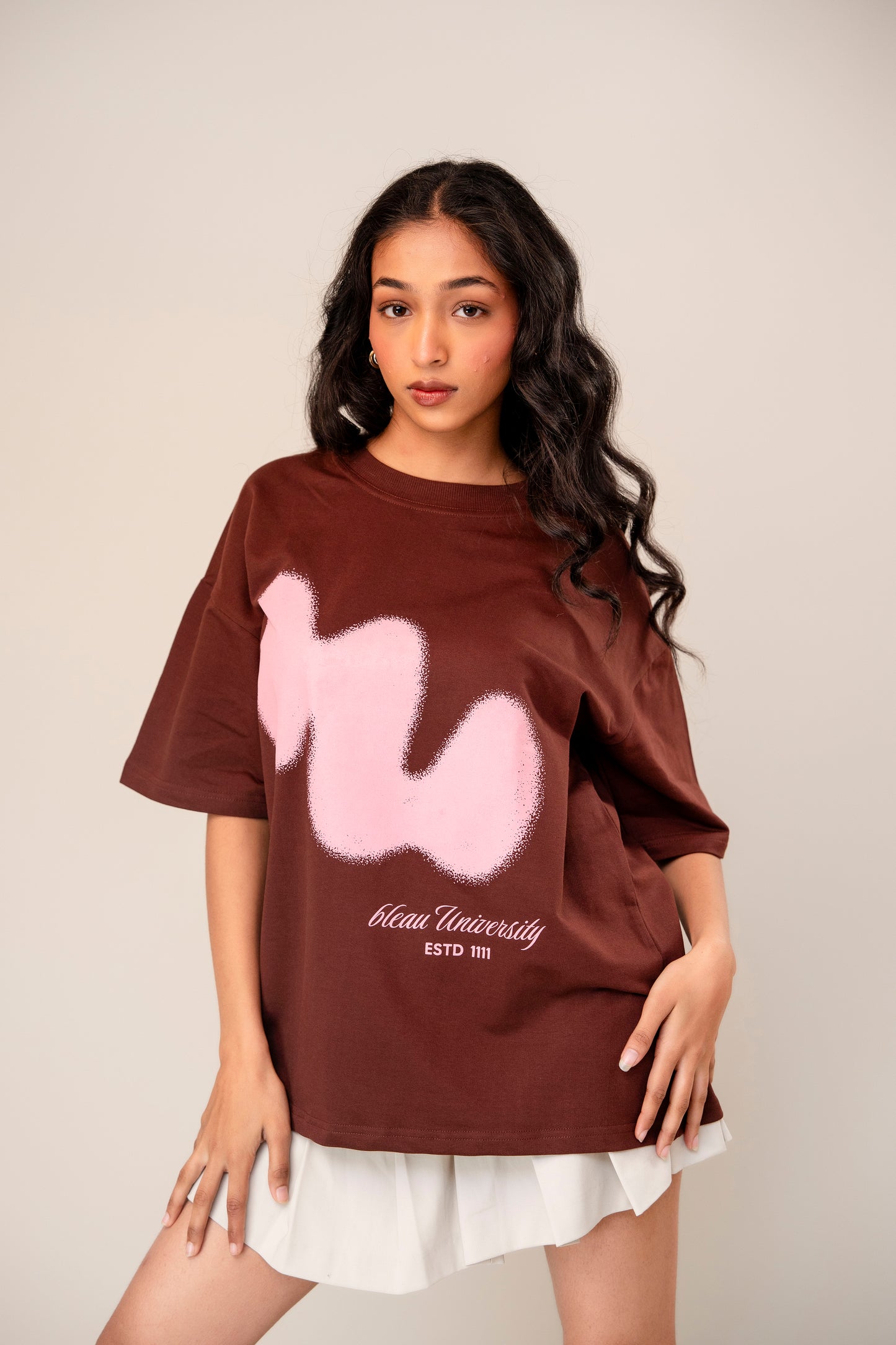 Pink macchiato tshirt