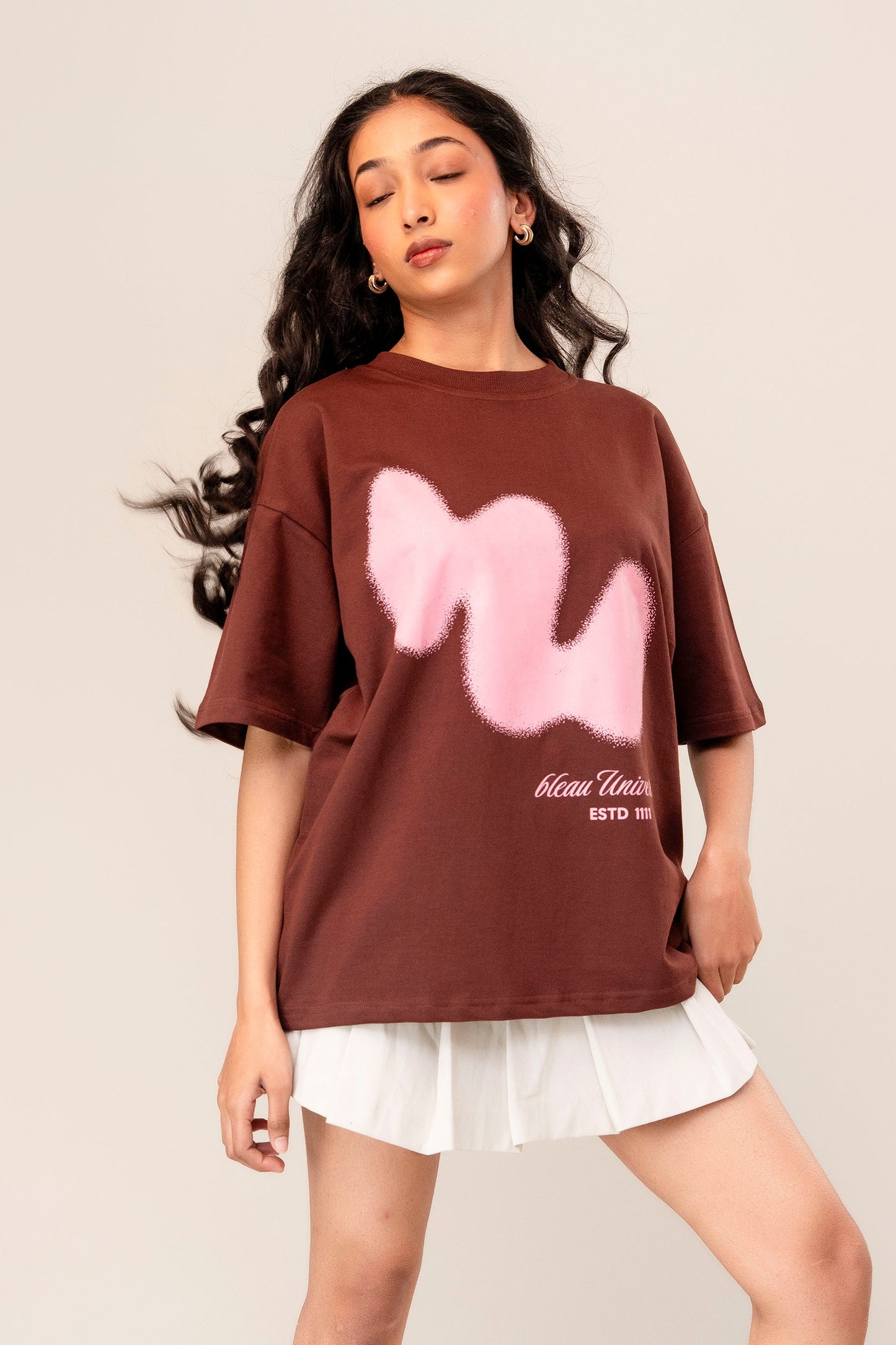 Pink macchiato tshirt