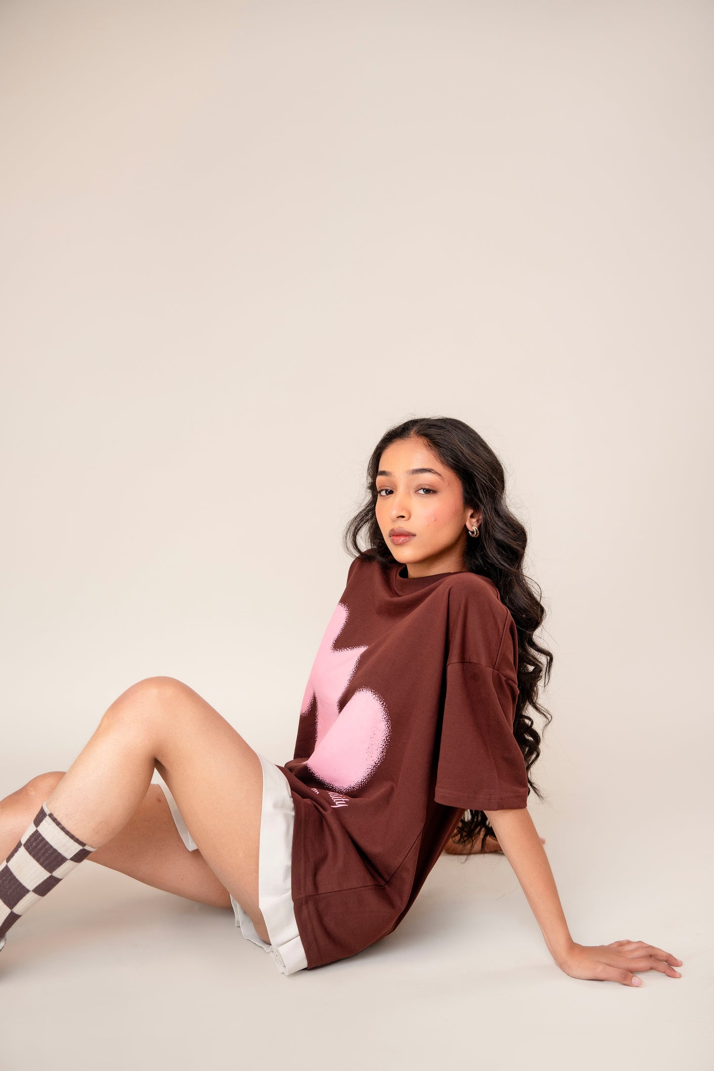 Pink macchiato tshirt