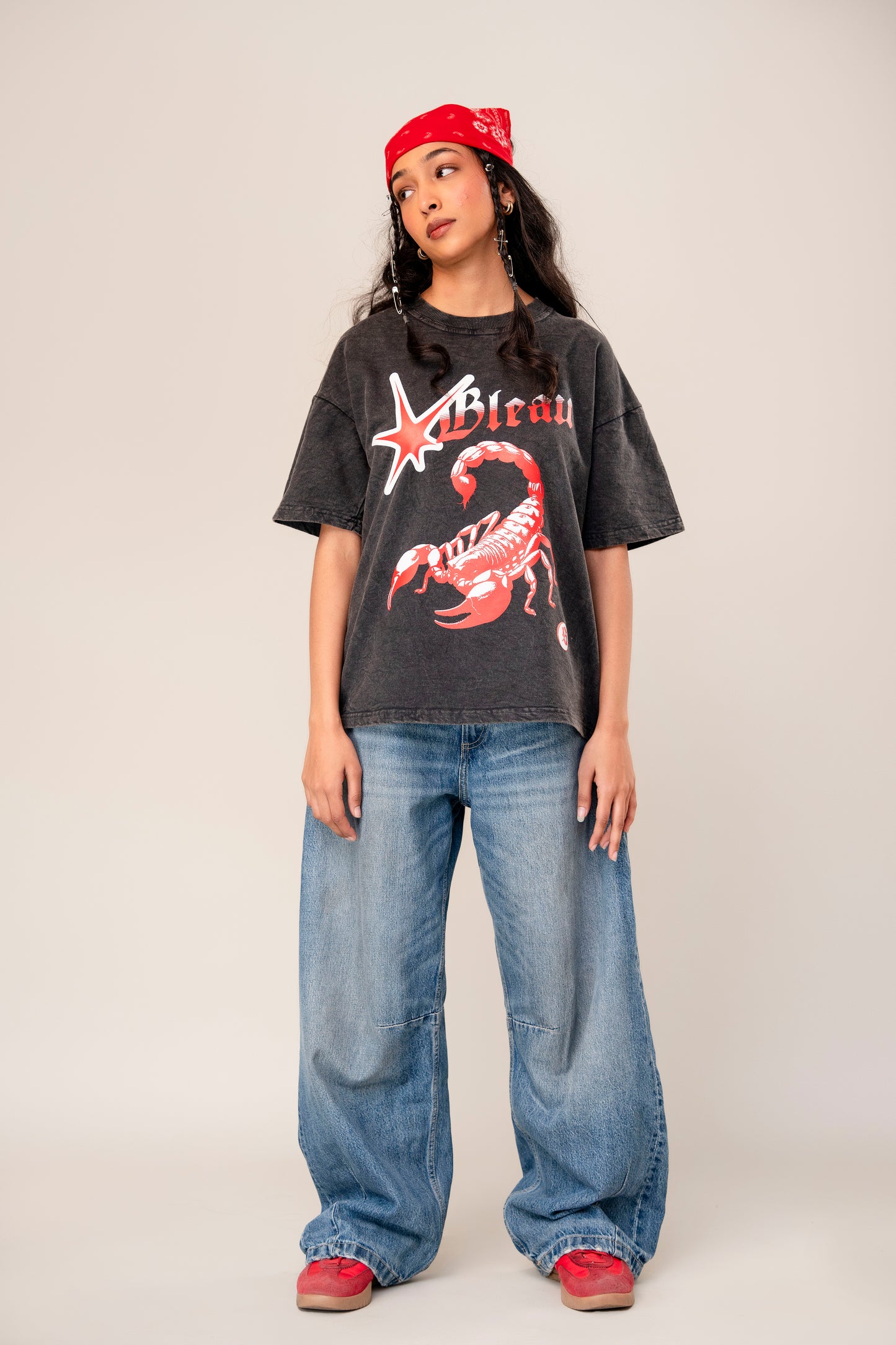 Red Scorpio tee