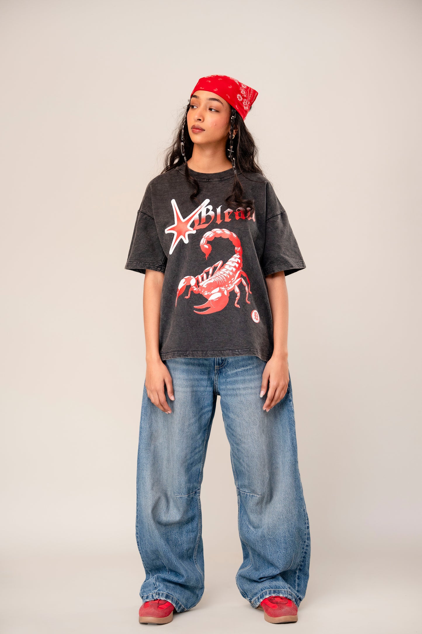Red Scorpio tee