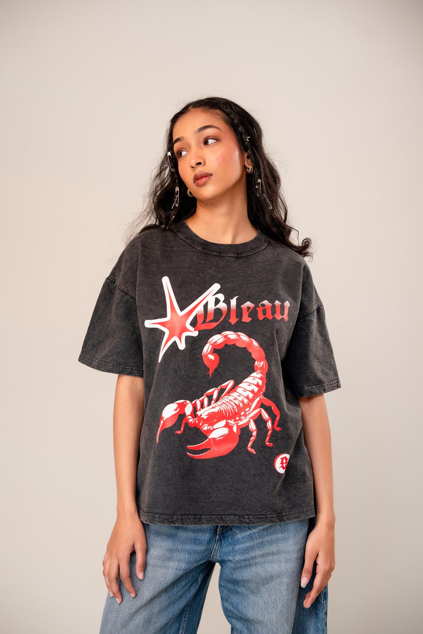 Red Scorpio tee