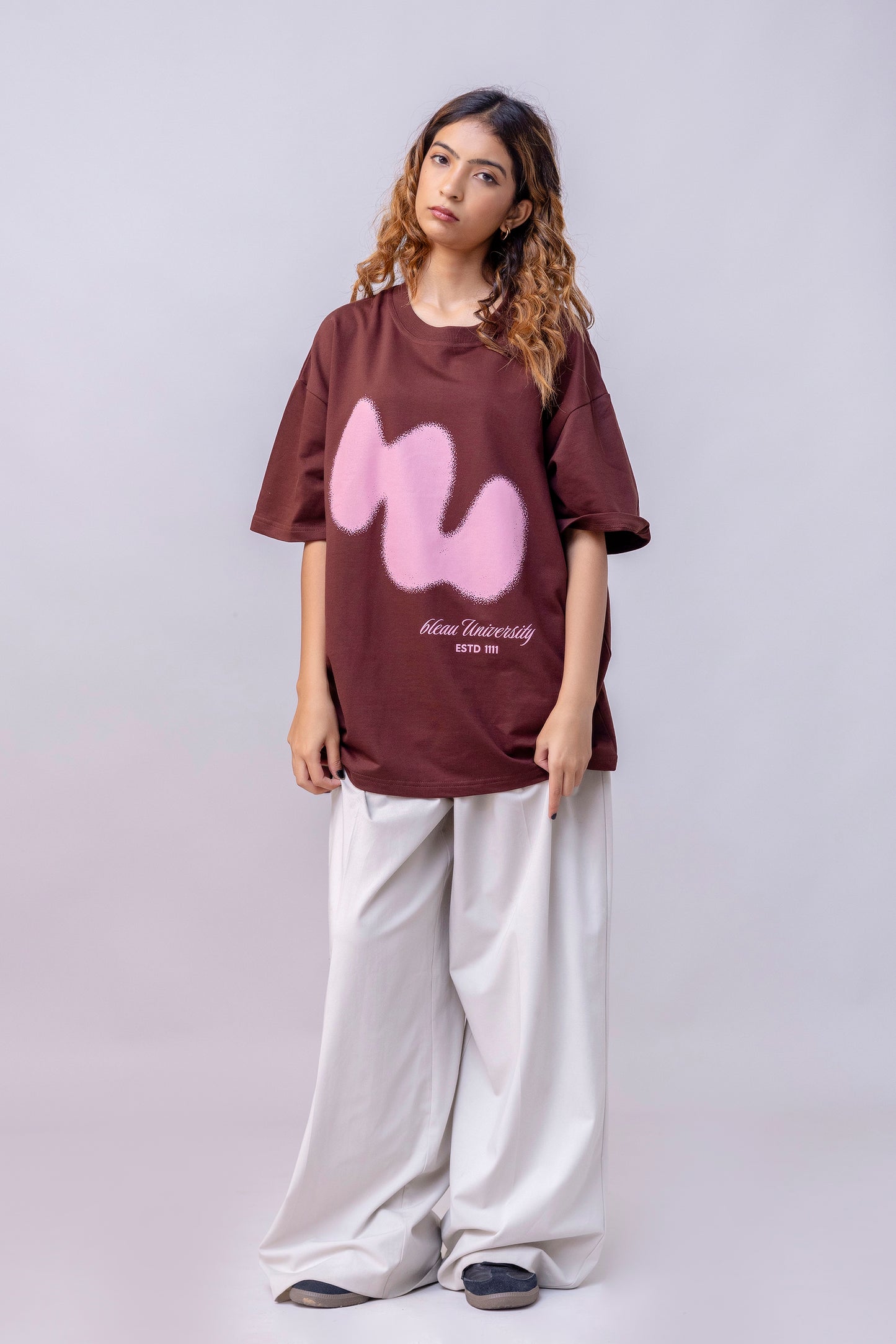 Pink macchiato tshirt