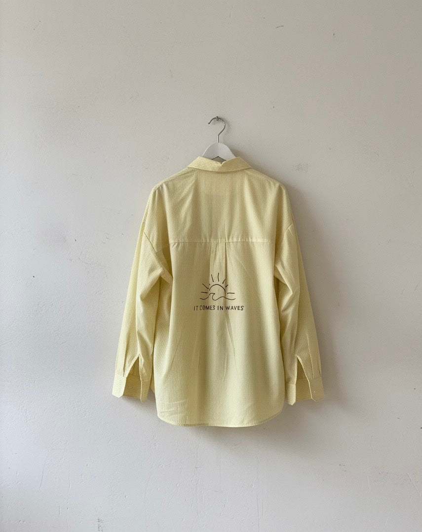 The Butter yellow shirt