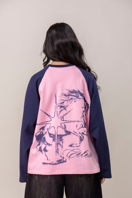 The Celeste Raglan