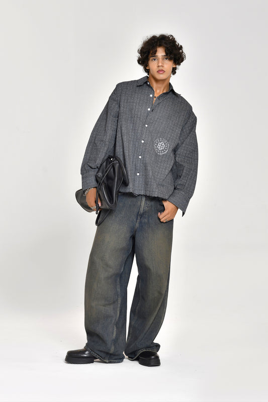 Black Threadline Shirt